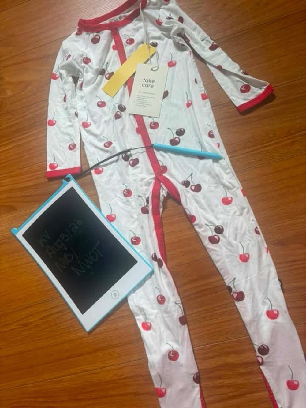 Kyte Baby NWT Cherry Snap Footiei